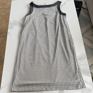 Ann Taylor Black and White Checkered Kids Dress